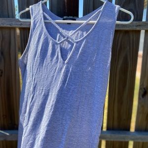 Ambiance Gray Tank Top